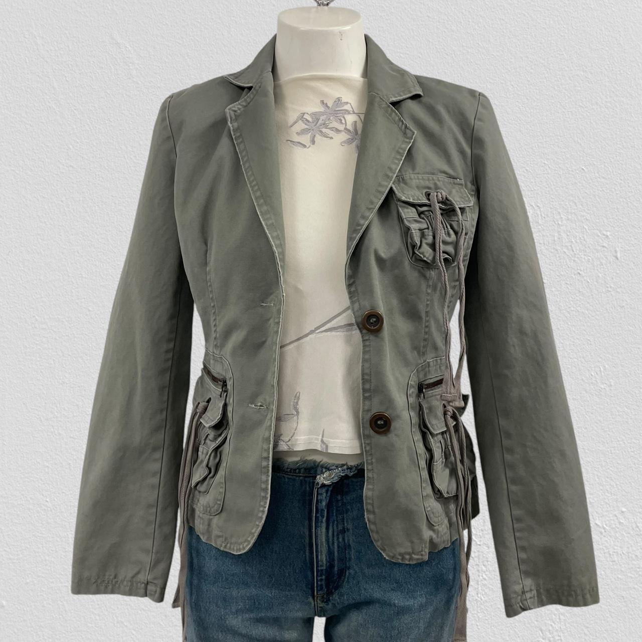 Khaki cargo jacket - Size M