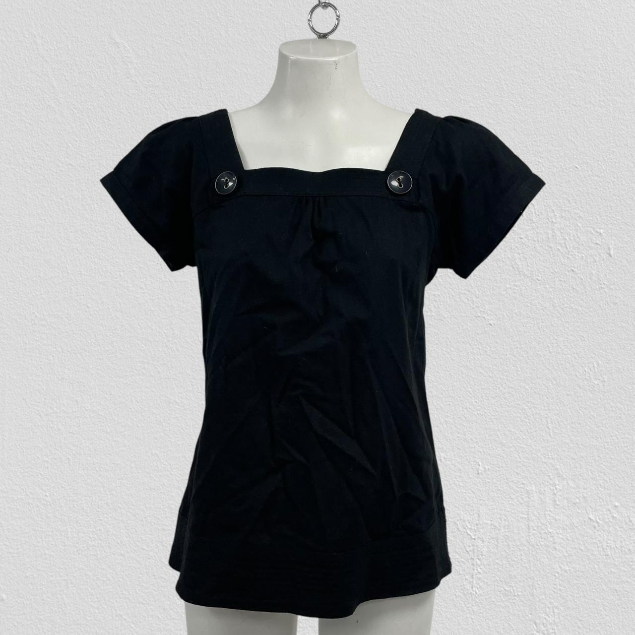 90s square neck top - Size M