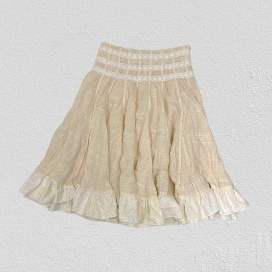 Boho midi skirt - Size XS