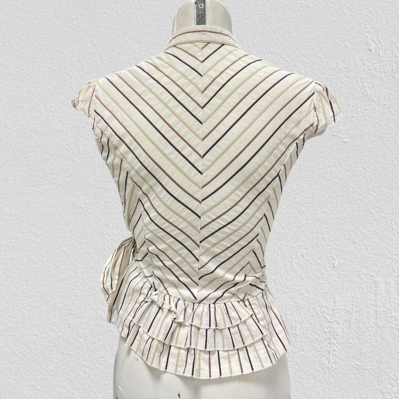 90s fitted blouse - Size S