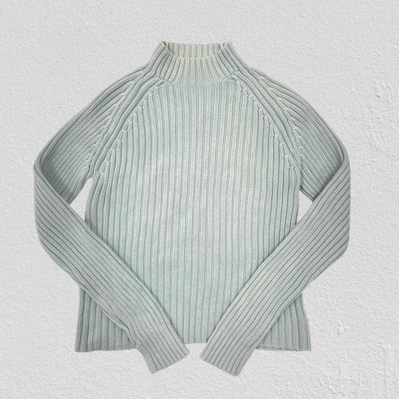 Ribbed high neck jumper - Size M