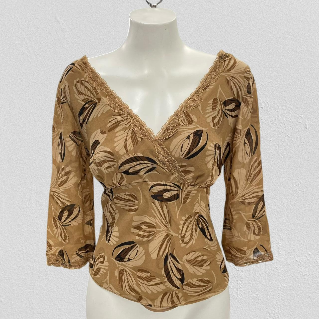 Boho mesh top - Size S