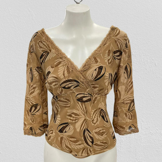 Boho mesh top - Size S