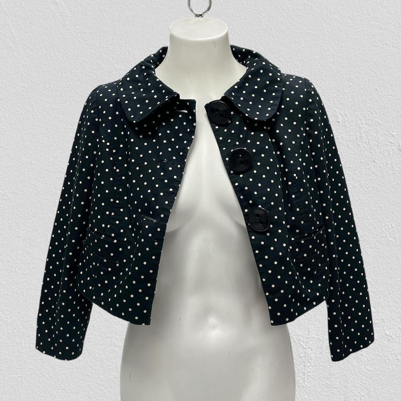 90s polka dot jacket - Size S