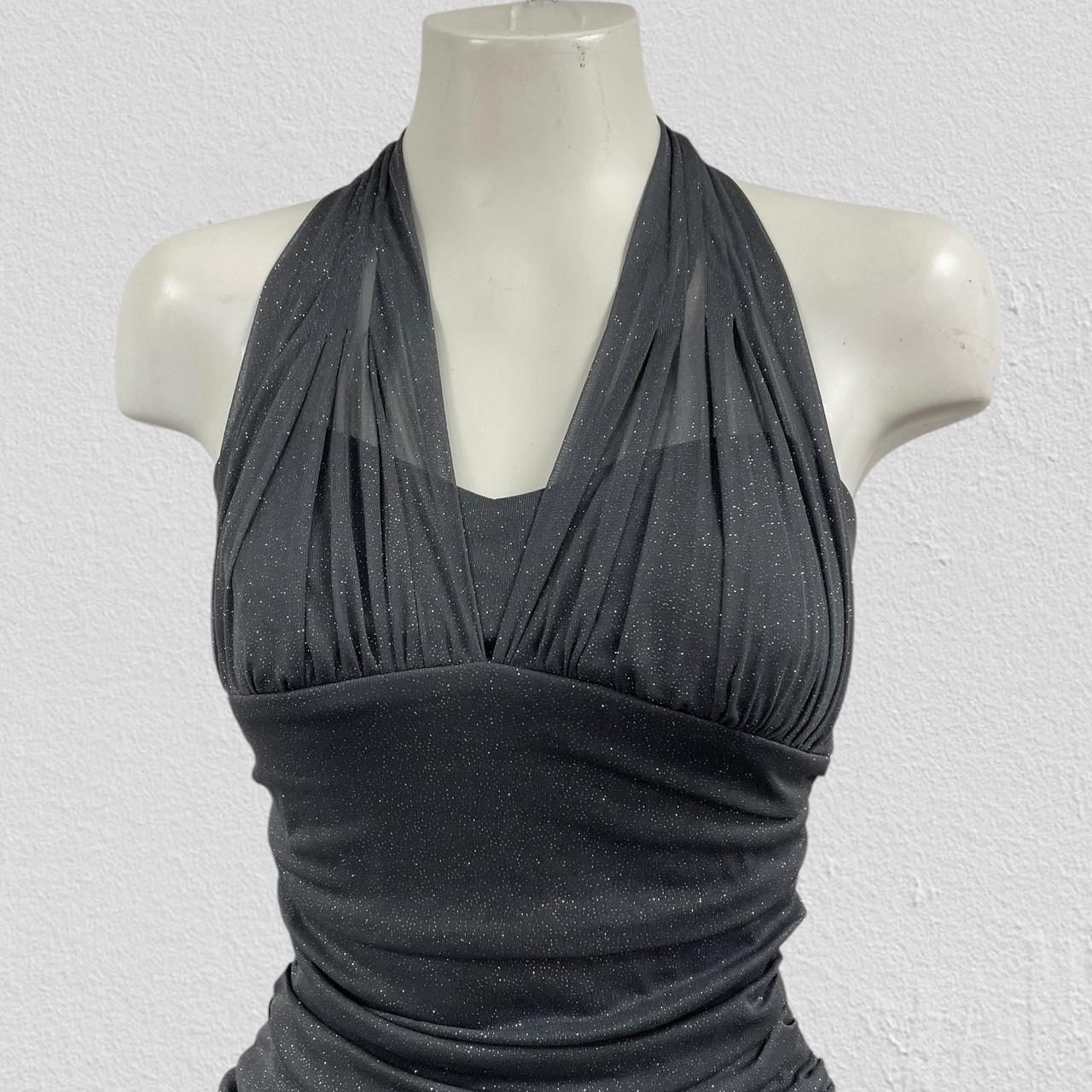 90s sparkly mini dress - Size S