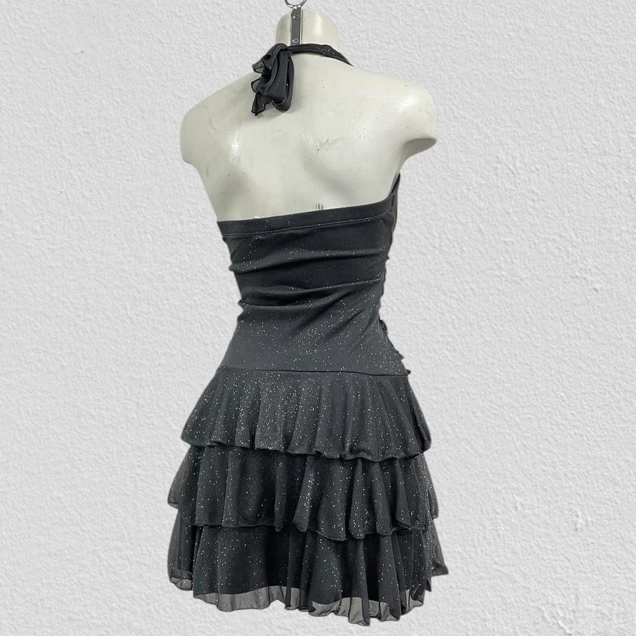 90s sparkly mini dress - Size S