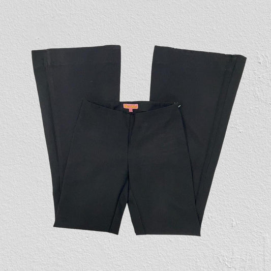 Black flared trousers- Size XXS