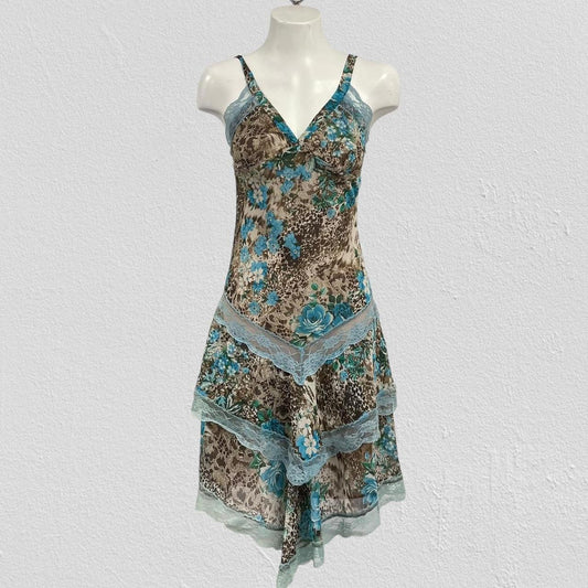 Boho maxi dress- Size S