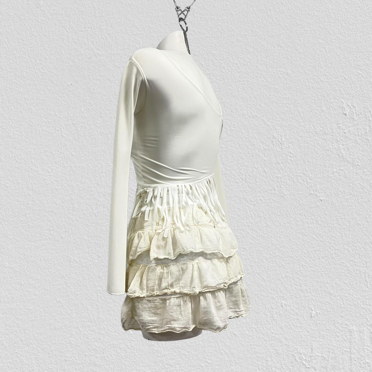 Fringe one shoulder top - Size XS